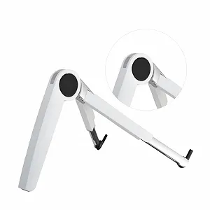 Подставка для ноутбука BESPORTBLE Треугольная складная с регулируемой высотой Портативная охлаждающая подставка для планшета Ноутбука для офиса путешествий из алюминиевого сплава - Фото 1