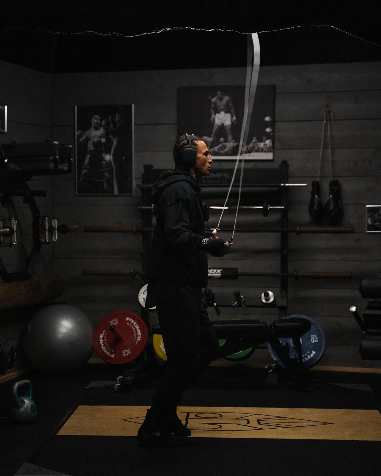 Скакалка BOXROPE Vol. I One Boxing 15% важча Регульована з обмотками, фото №4 Скакалка BOXROPE Vol. I One Boxing 15% важча Регульована з обмотками, фото №4