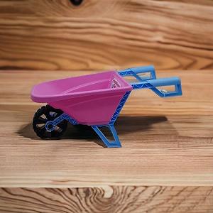 Детская тачка пластиковая 58 см розовая [tsi236829-TSI] synthetic.ua - Фото 1