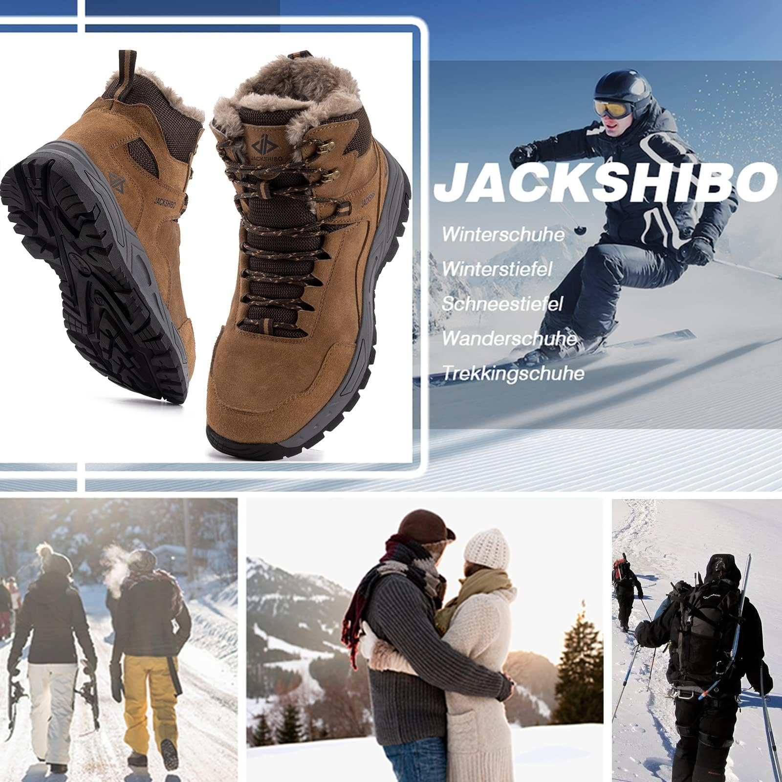 Черевики зимові JACKSHIBO, фото №6