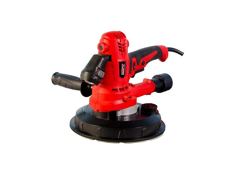 Шліфмашина для стін і стелі MPT 850 Вт 1400-2700 об/хв Ø180 мм аксесуари 6 шт MDS1853A, фото №2