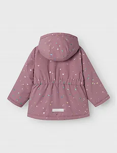 Куртка NAME IT Nmfmaxi Glitter Foil Short synthetic.ua - Фото 1