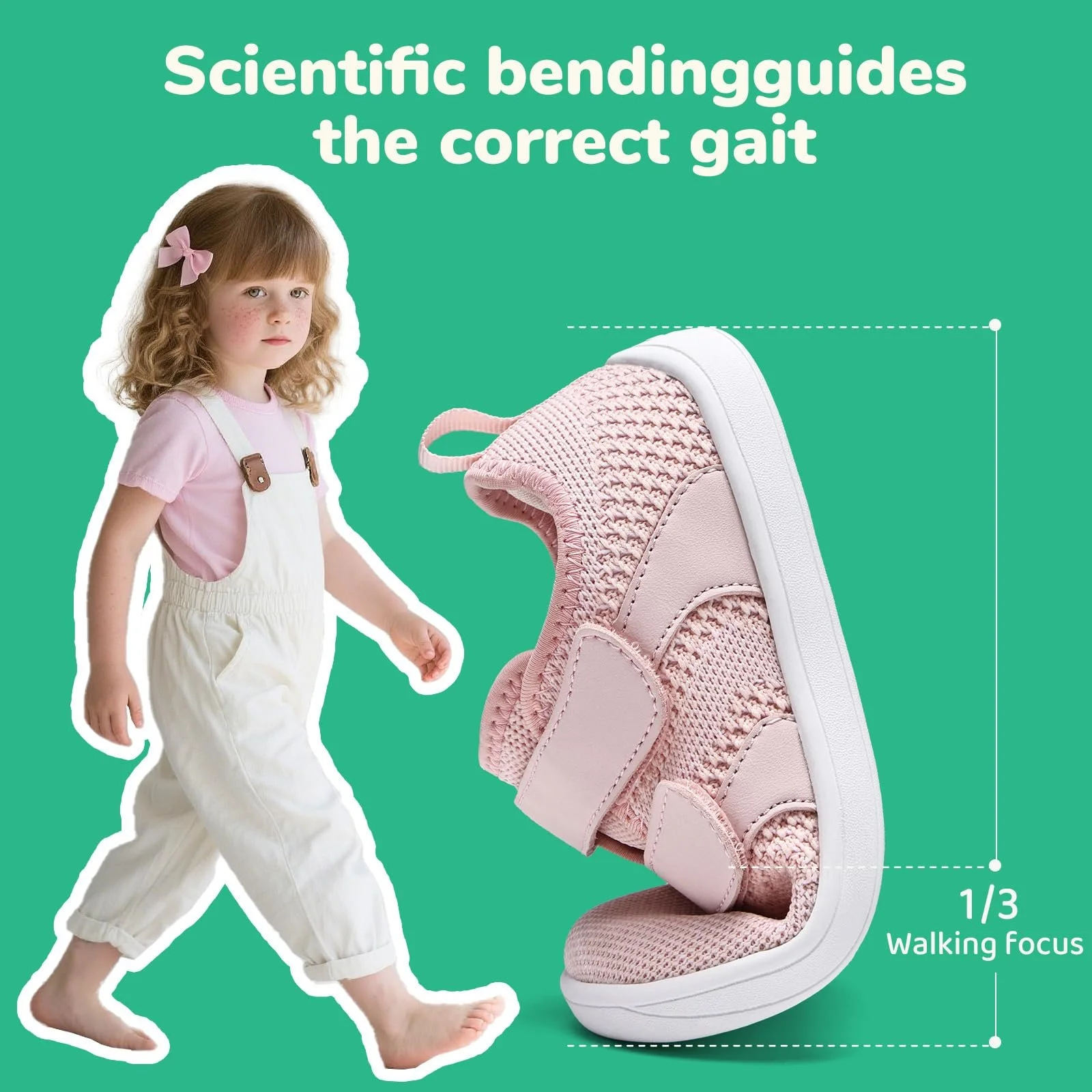 Босоножки IceUnicorn Широкие детские босоножки и девочек Минималистичные комнатные тапочки Детская Кроссовки Дышащие Легкие Фитнес-чешки, фото №5