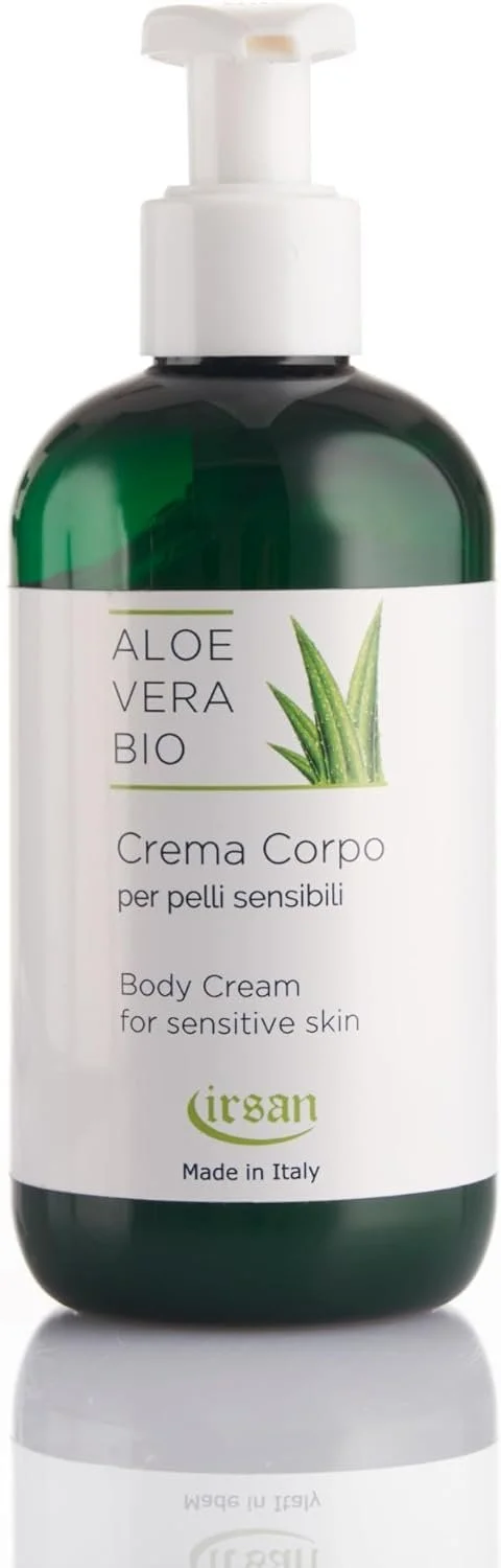 Крем для тіла irsan Зволожуючий, Регенеруючий, Еластичний з Термальною водою, Соком Алое Вера, Маслом Ши, 250 мл, фото №1