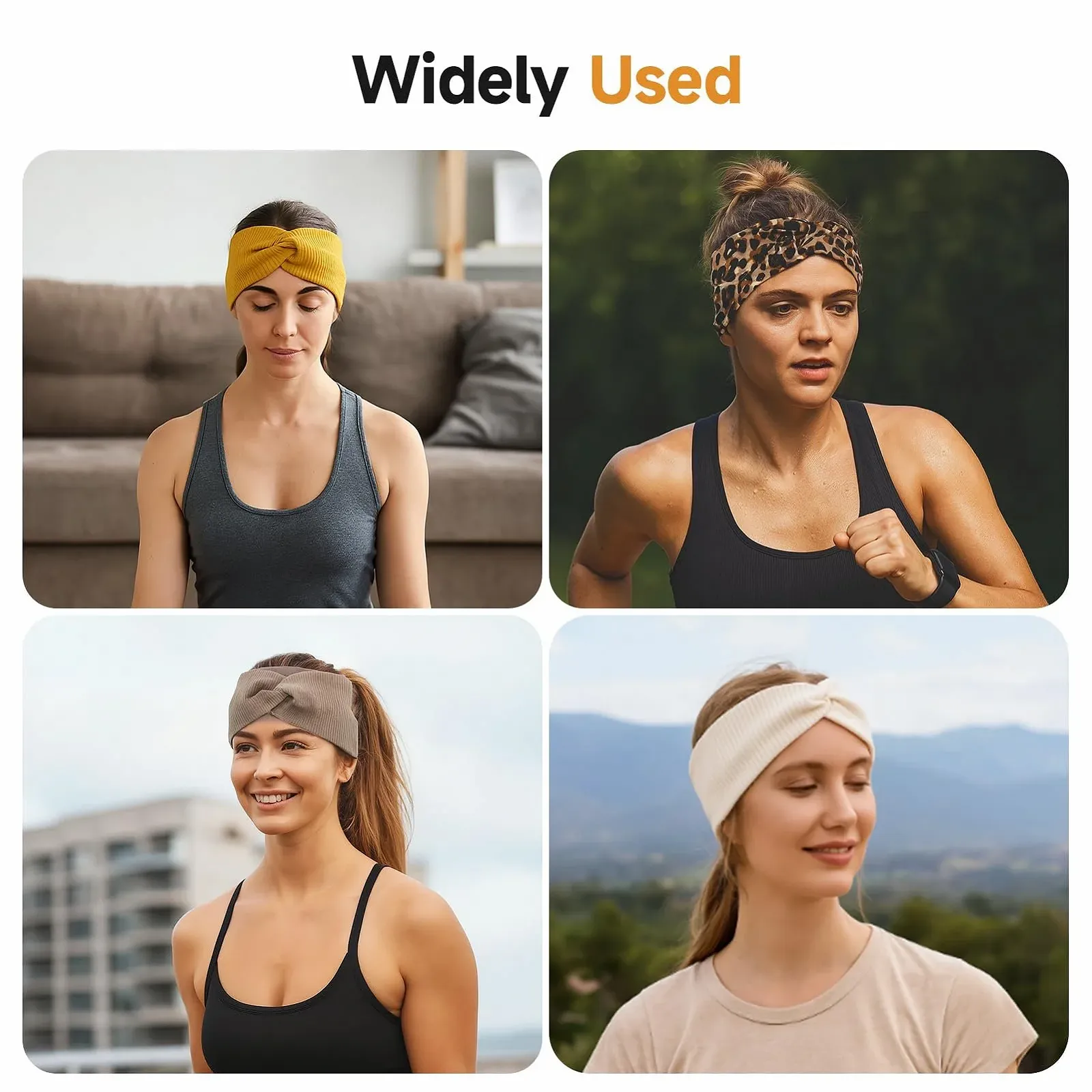 Набір пов'язок на голову, фото №6 Набір пов'язок на голову, фото №6