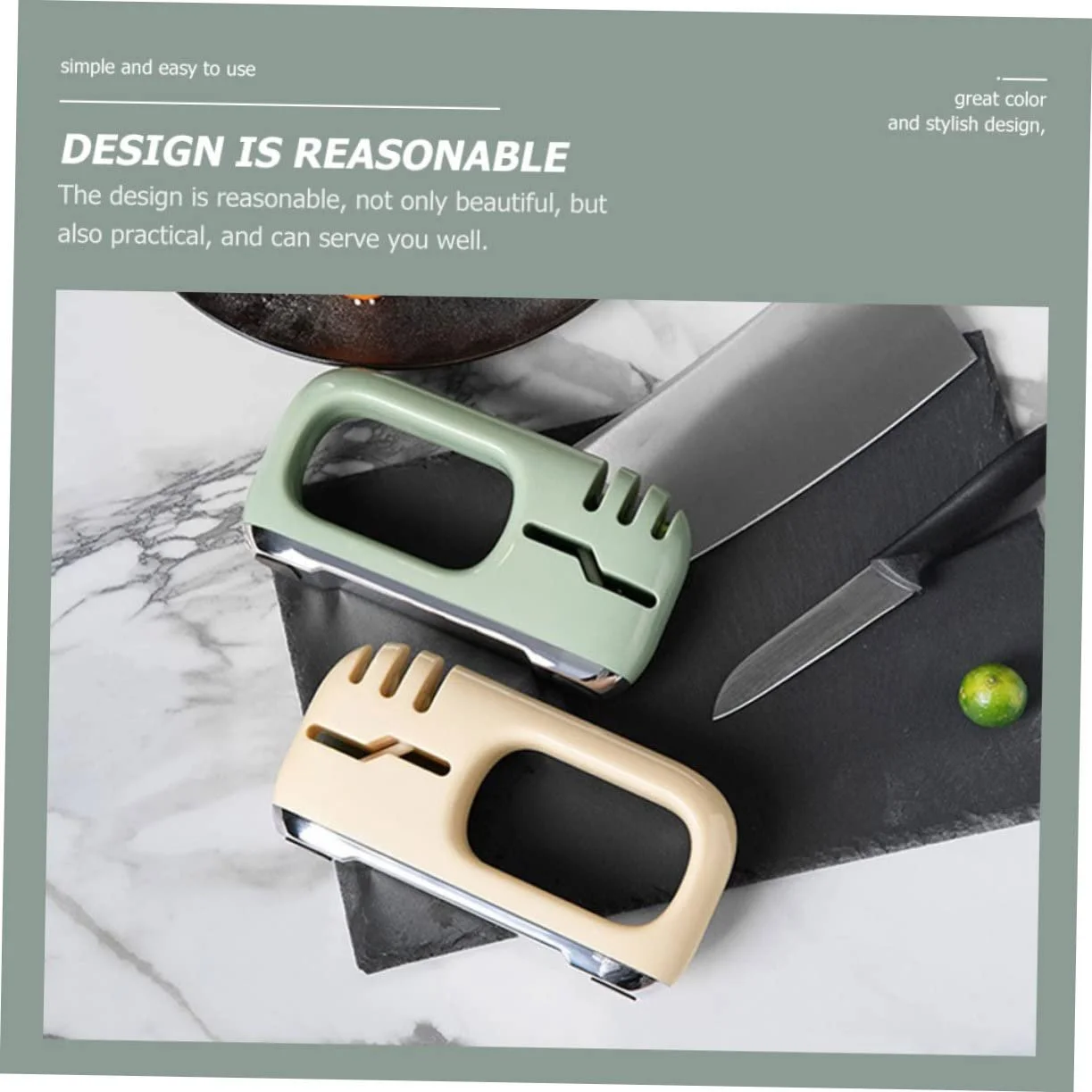 Точило для ножів Healifty Professional ергономічна нековзна ручна, фото №4 Точило для ножів Healifty Professional ергономічна нековзна ручна, фото №4