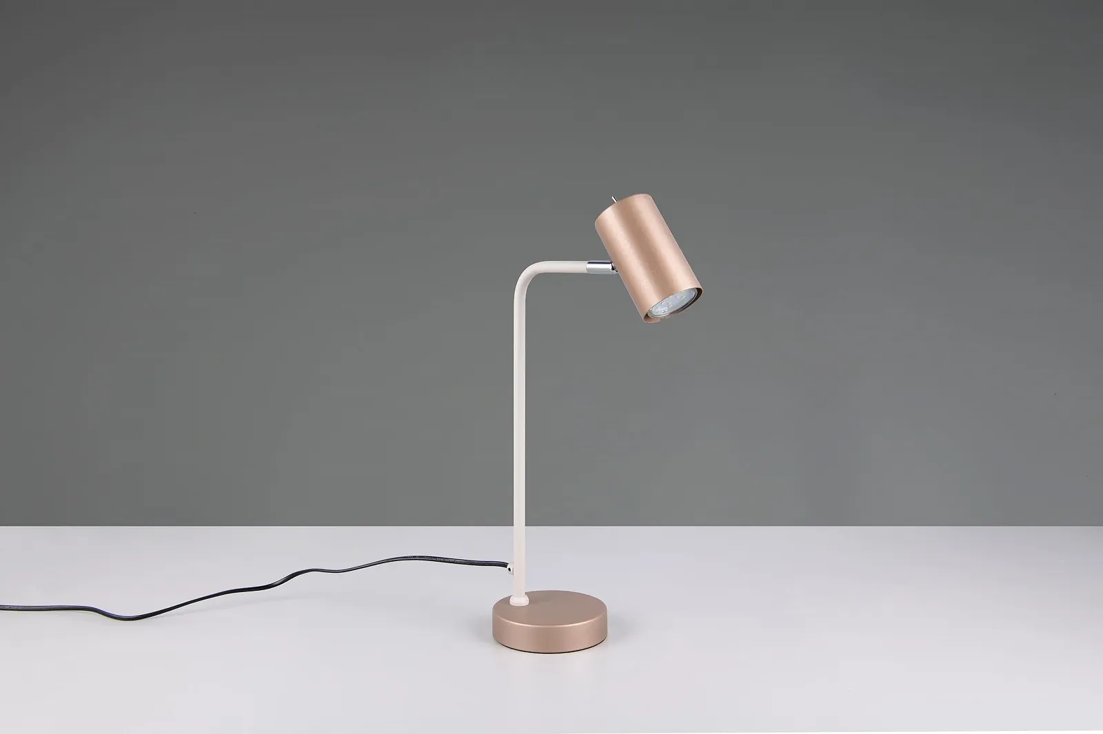 Настільна лампа Trio Leuchten Marley 512400165 металева кавова GU10, фото №3