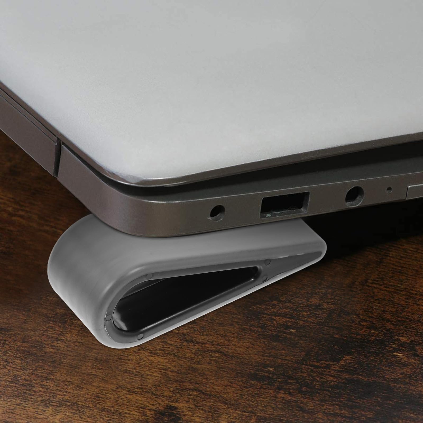 Подставка для ноутбука BESPORTBLE Наклонная Пластик и Силикон, 2 шт., фото №3