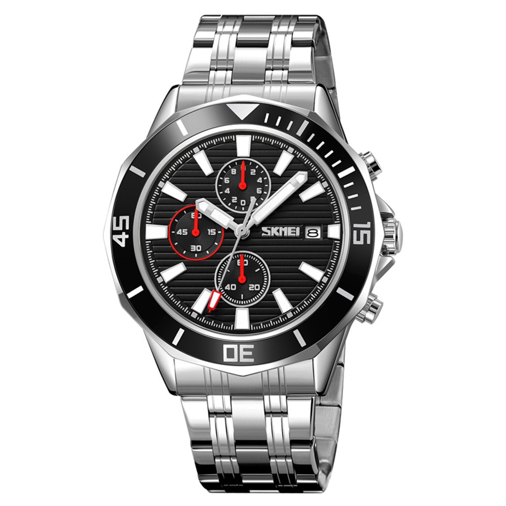 Годинник Skmei 9335 Silver-Black, фото №1