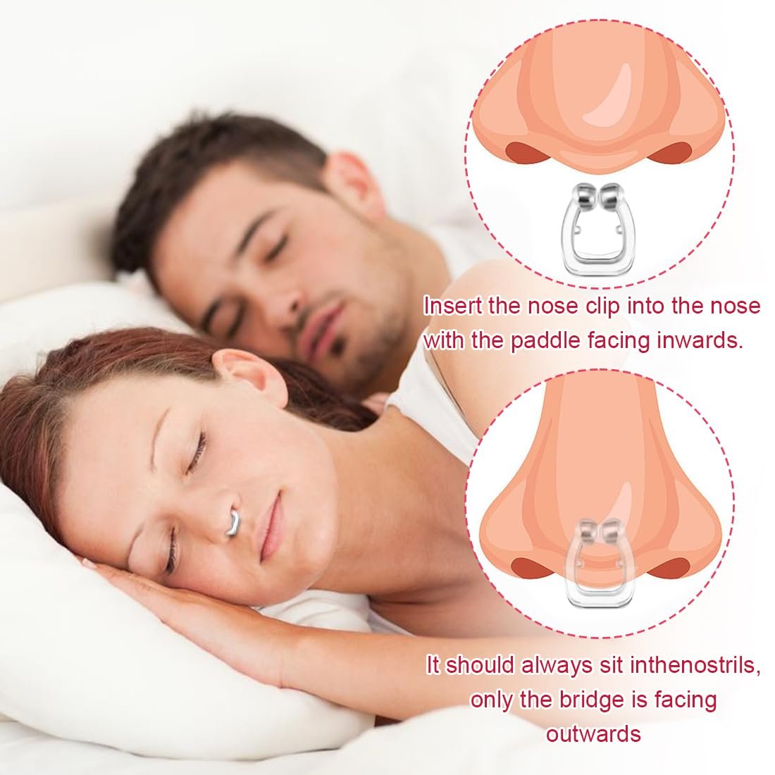 Кліпса проти хропіння Багаторазова 6 шт, фото №5 Кліпса проти хропіння Багаторазова 6 шт, фото №5