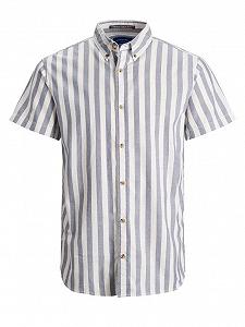 Рубашка Jack&Jones SS 12187609 Ensign Blue L - Фото 1