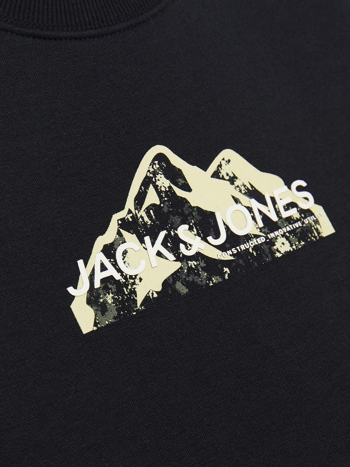 Світшот JACK & JONES Jungen Jcomountain Logo Sweat Crew Neck Sn Mni, фото №6