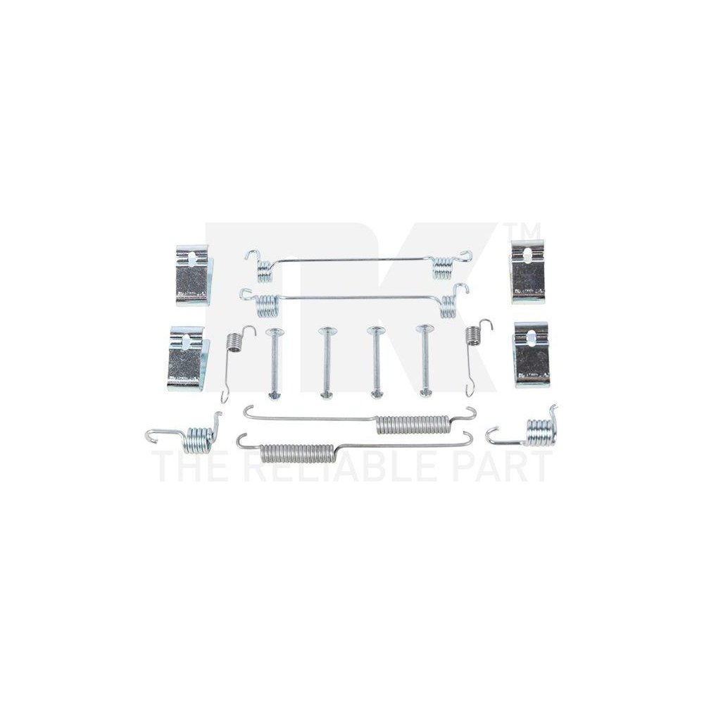 Комплект комплектующих, тормозные колодки барабанные NK 7925677 для FORD задний мост, фото №1