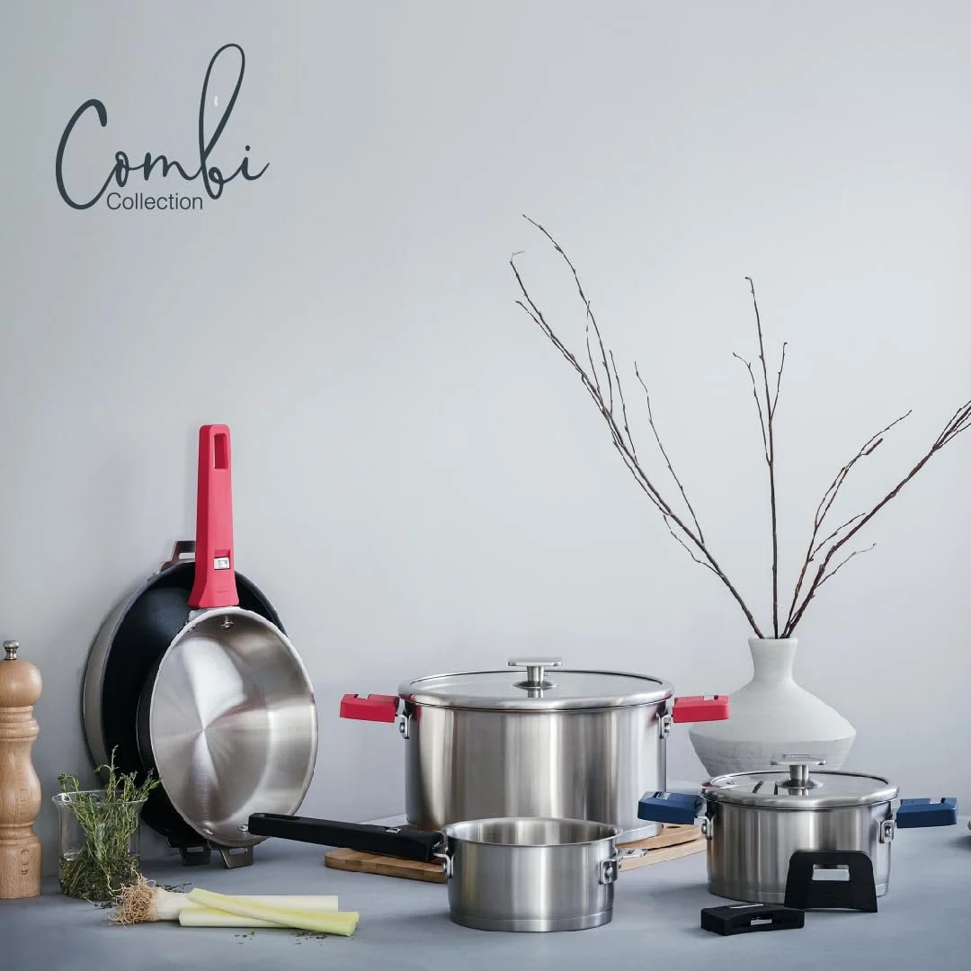 Сотейник Lacor 56614 1 л 18/10 нержавіюча сталь алюміній індукційний 14 см, фото №7