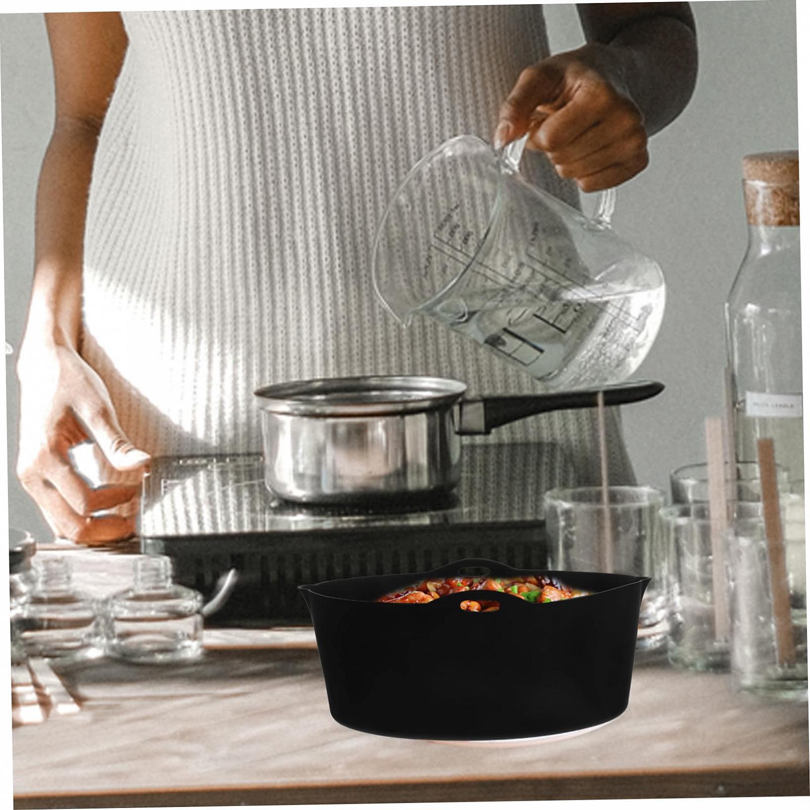 Вставка NAMOARLY Liner Reusable Силиконовая Многофункциональная для медленного приготовления Посуда Разделитель Негерметичная, фото №6