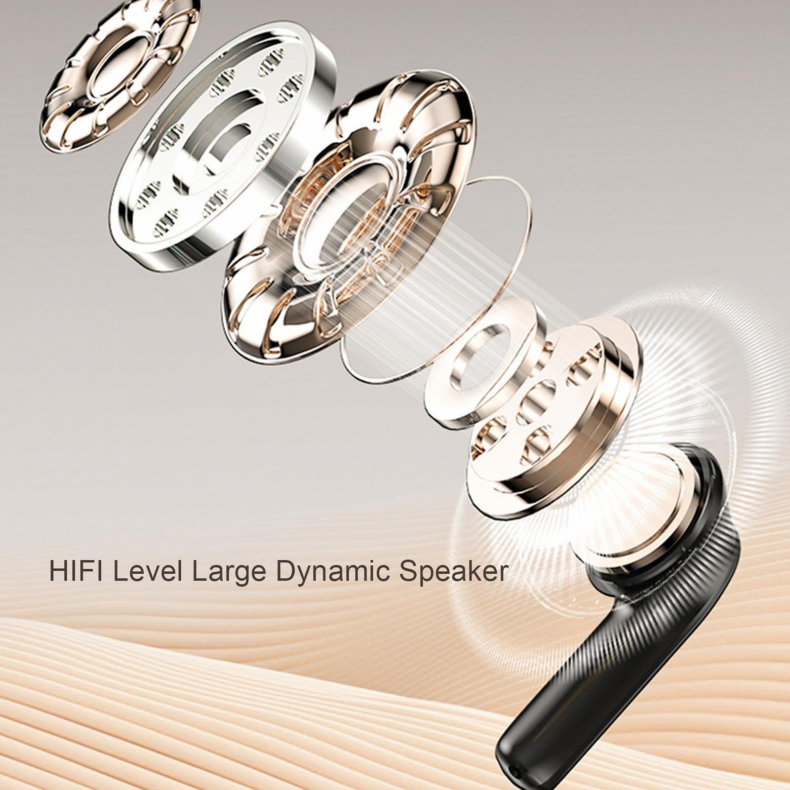 Навушники-перекладач Bluetooth 5.4 Чорний, фото №8