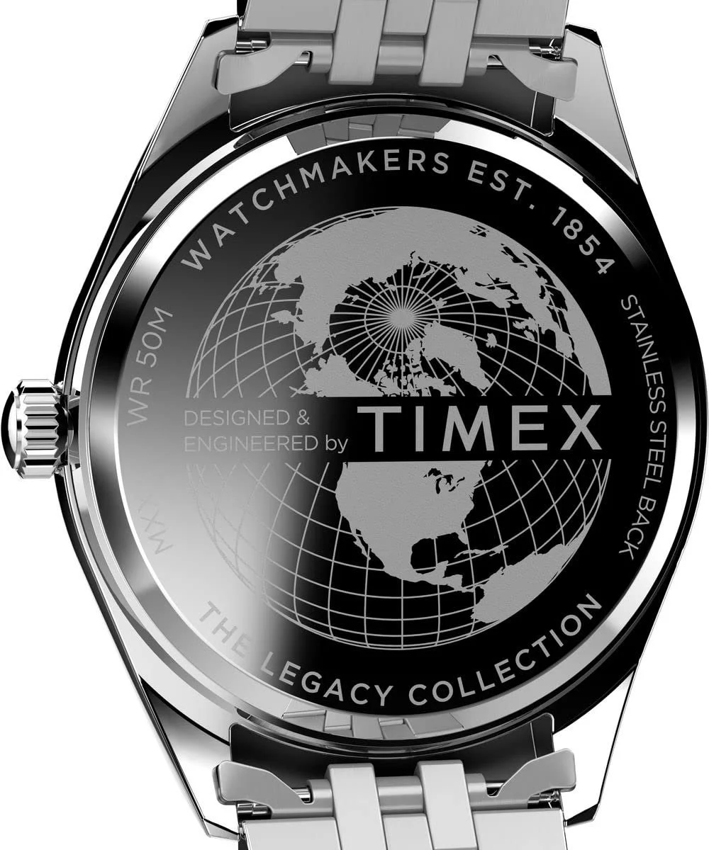 Годинник Timex Legacy 41 мм, браслет з нержавіючої сталі, корпус з нержавіючої сталі, фото №4 Годинник Timex Legacy 41 мм, браслет з нержавіючої сталі, корпус з нержавіючої сталі, фото №4