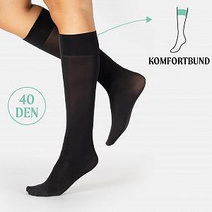 Гольфы CALZITALY Непрозрачные из микрофибры, 40 ден, 4 пары, Сделано в Италии synthetic.ua - Фото 1