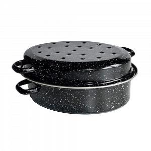 Гусятниця для запікання Beka 14720384 емальована 38 см - Фото 1