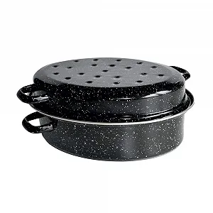 Кастрюля для запекания Beka 14720384 эмалированная 38 см - Фото 1