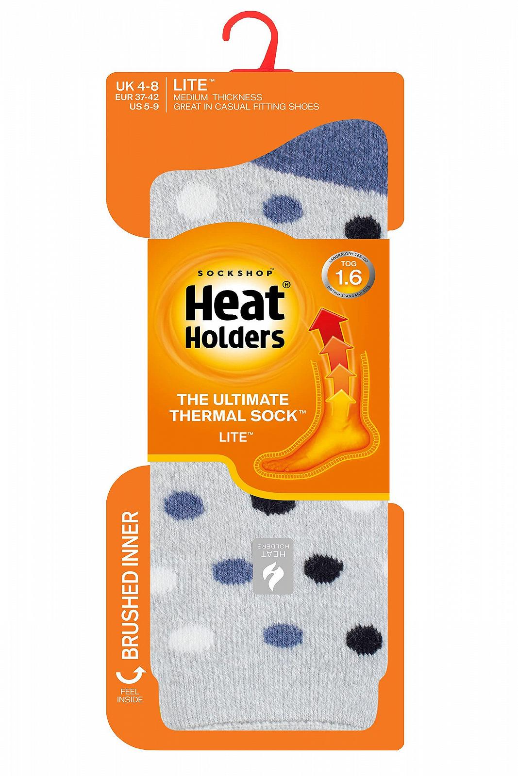 Термошкарпетки Жіночі Sockshop HEAT HOLDERS 1.6 Tog Lite Візерункові та Смугасті, 1 пара, фото №2