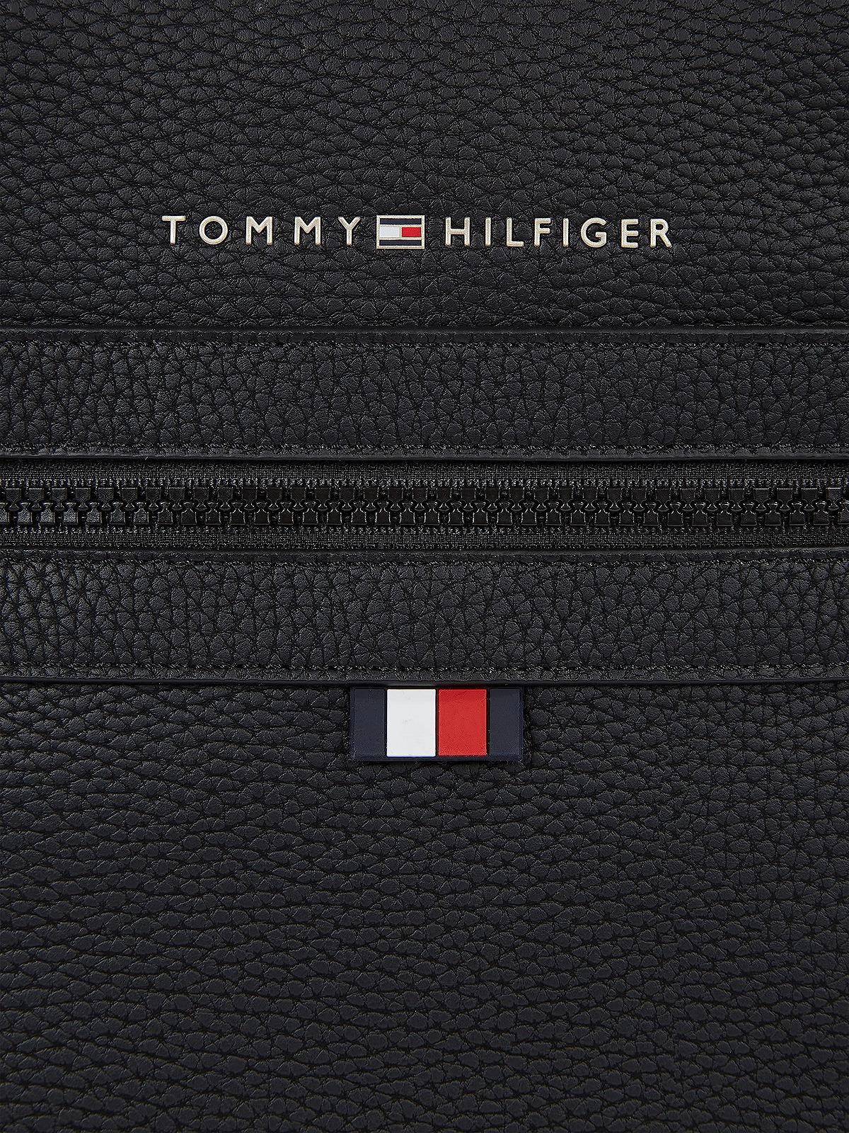 Сумка через плече Tommy Hilfiger Essential PU Crossover чоловіча, чорна, фото №5