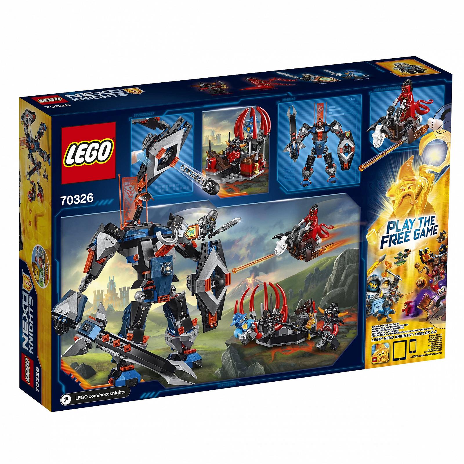 LEGO Nexo Knights Knight Mech 70326 чёрный, фото №2