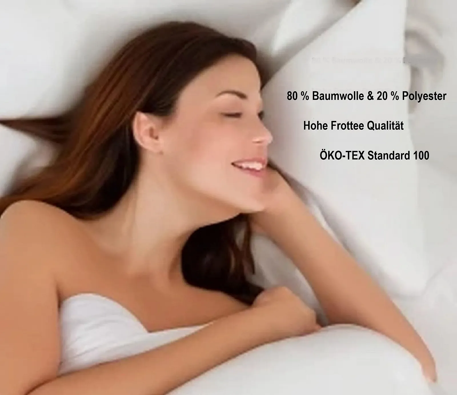 Простынь на резинке Terry Exclusive home textile 180 - 200 x 200 см, фото №7