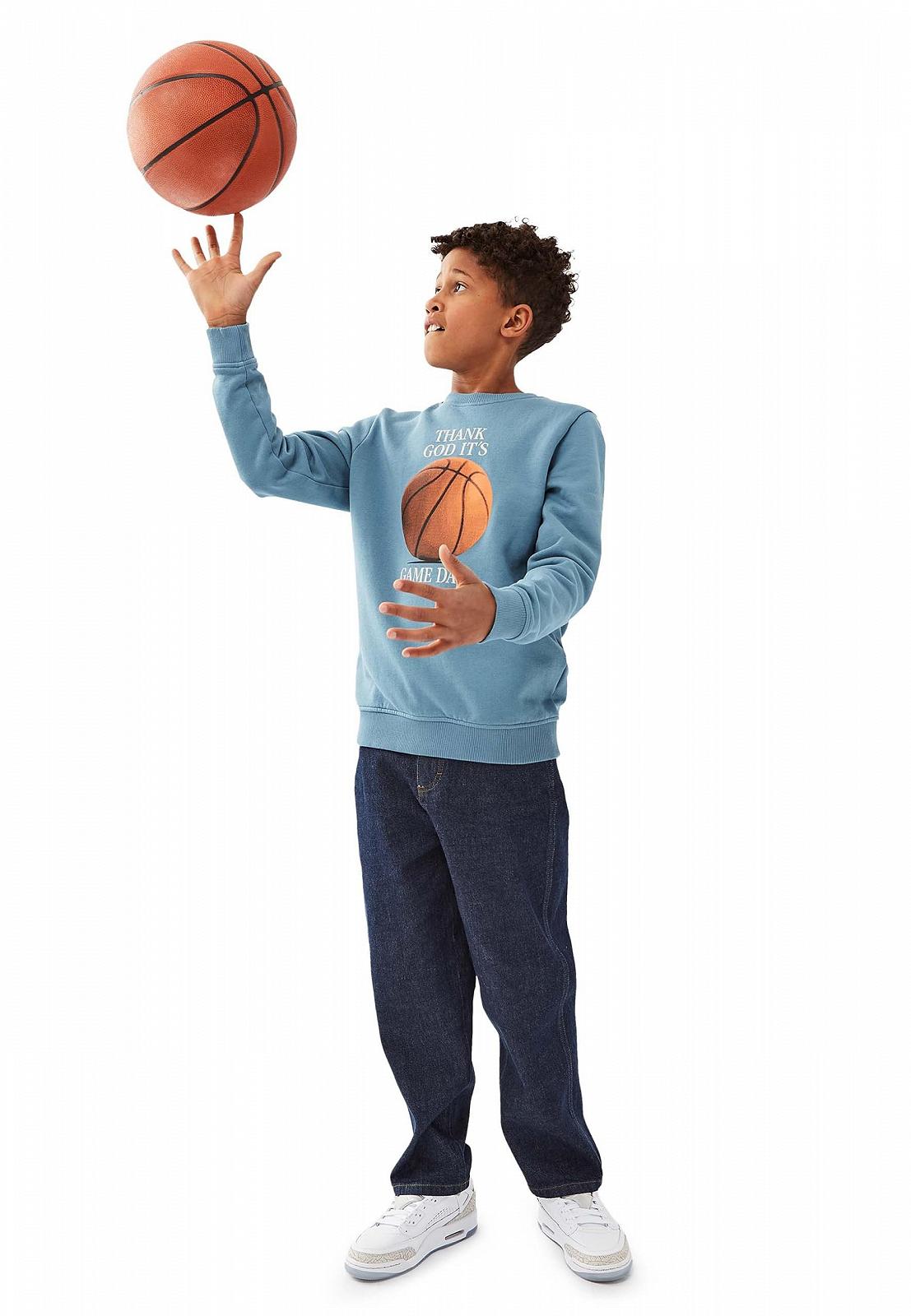 Дитячий органічний бавовняний світшот Band of Rascals Game Day, фото №4 Дитячий органічний бавовняний світшот Band of Rascals Game Day, фото №4