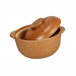 Кастрюля для тушения керамическая многофункциональная с антипригарной ручкой - Фото 1