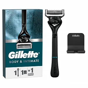 Бритва Gillette Body & Intimate для тела и интимных зон + 1 лезвие с держателем для душа - Фото 1