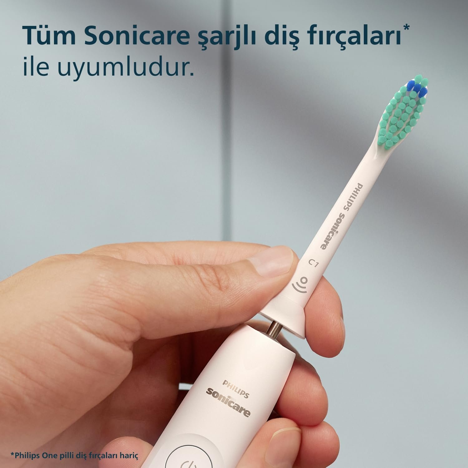 Насадки для електричної зубної щітки Philips Sonicare HX6012 87 ProResults Білі, 2 шт., фото №5