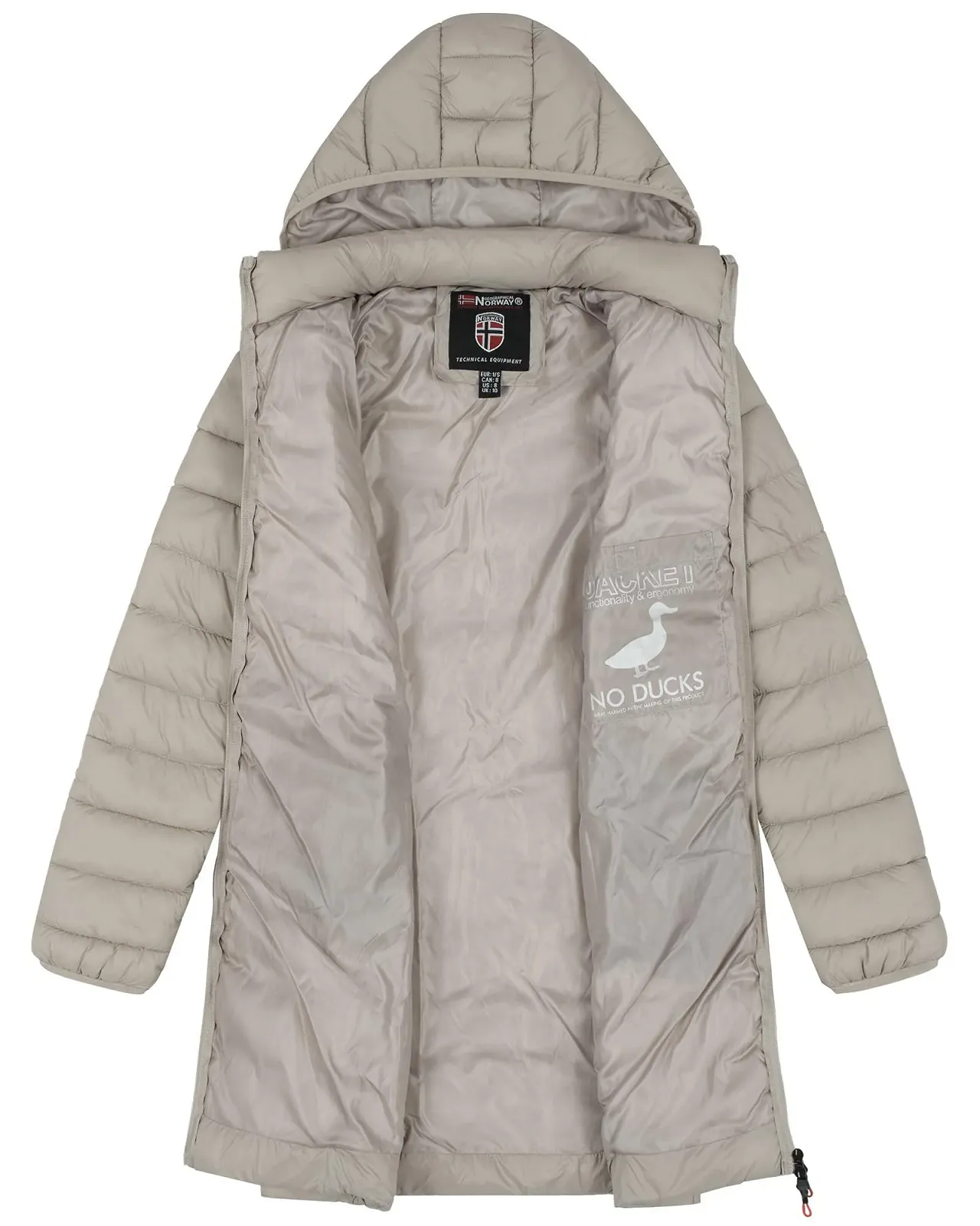 Зимова куртка Geographical Norway, стьобана, фото №4