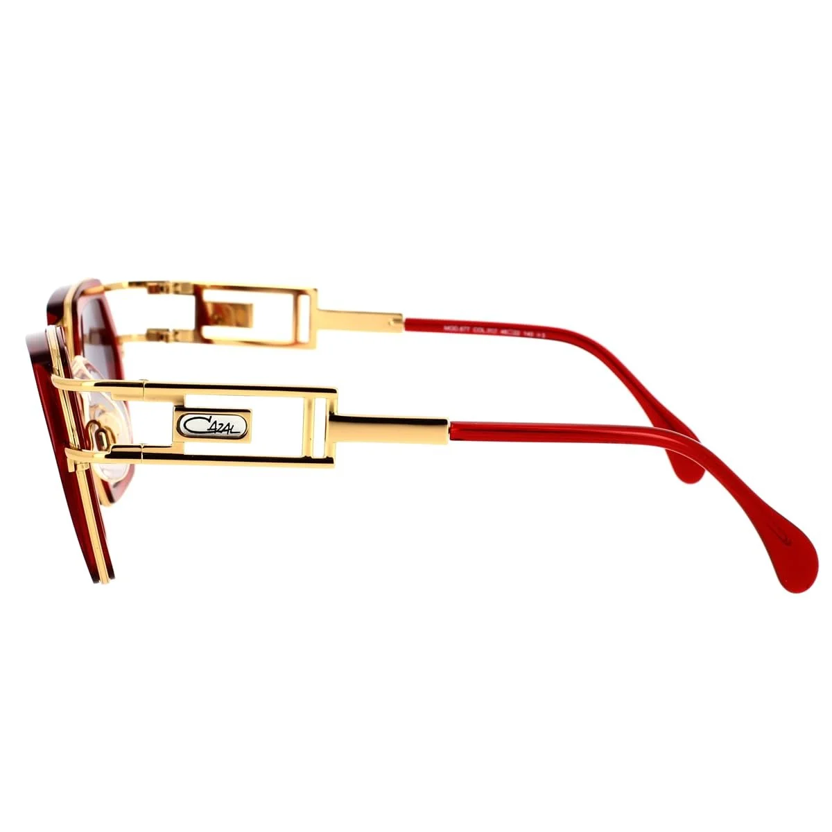 Солнцезащитные очки Cazal 677 002 46/22/140, красный, фото №3