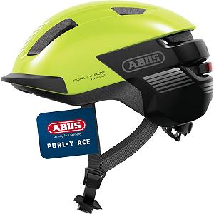 Шолом ABUS Purl-Y ACE велосипедний з LED підсвічуванням - Фото 1