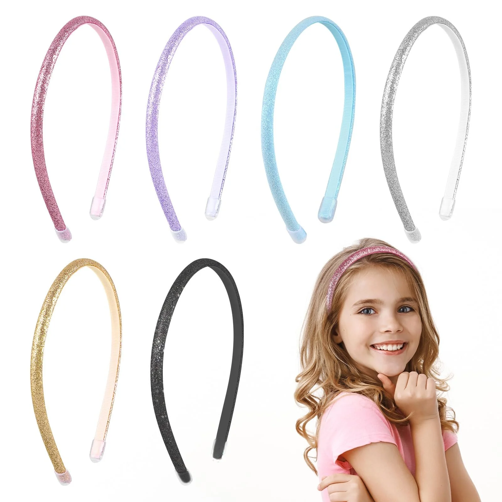 Набор Обручей для Волос Блестящие, фото №9