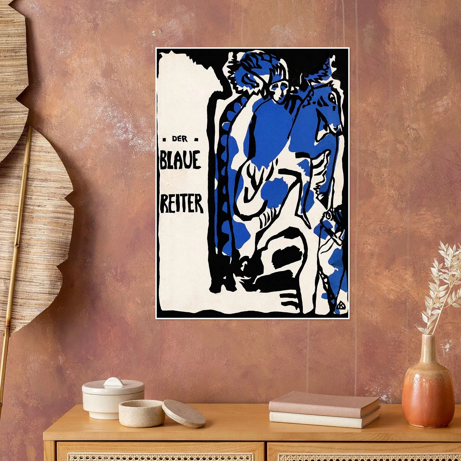 Постер Posterlounge Der blaue Reiter Wassily Kandinsky 60 x 80 см Голубой, фото №4
