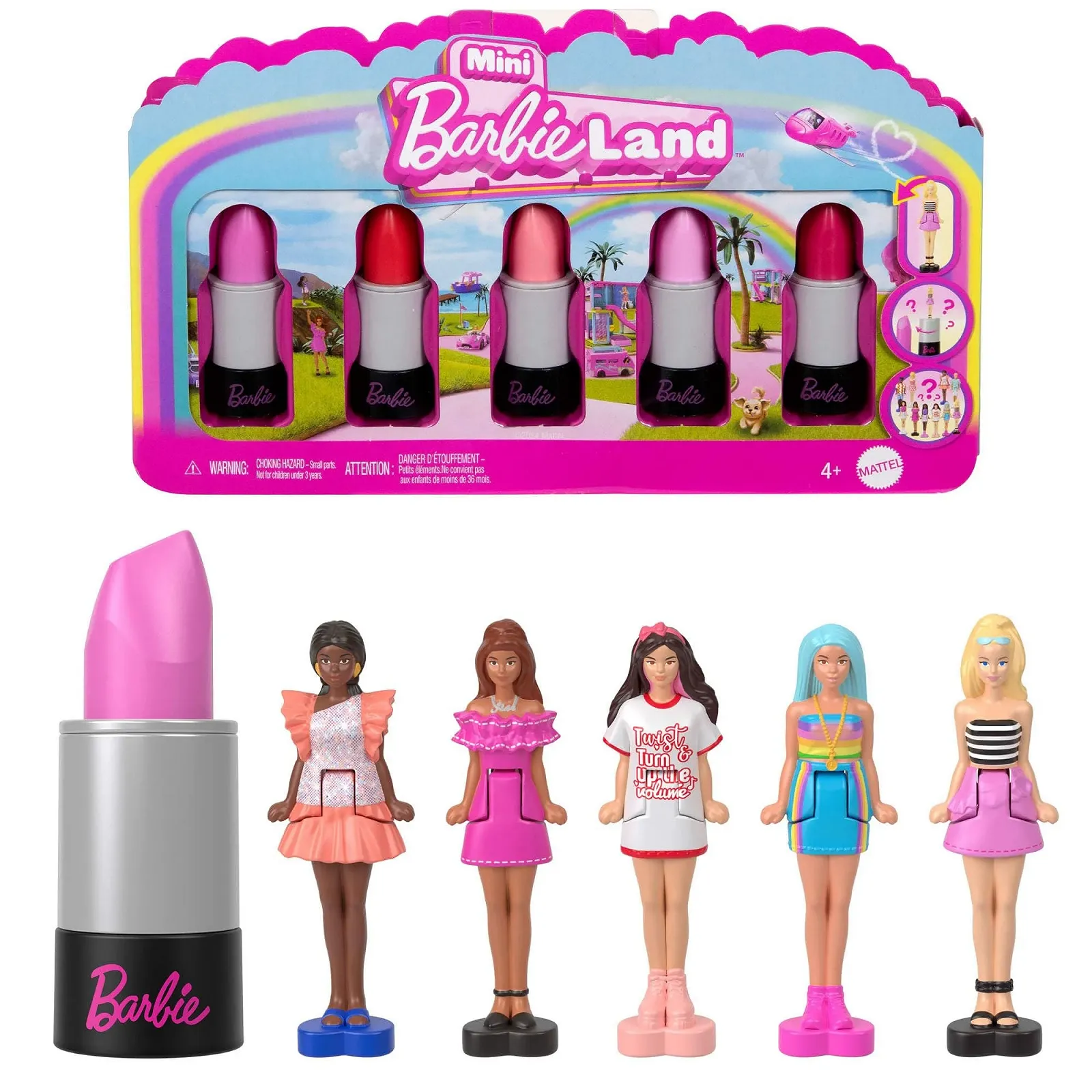 Куклы Barbie Mini BarbieLand Набор из 5 Fashionistas 1.5" Мини, фото №1 Куклы Barbie Mini BarbieLand Набор из 5 Fashionistas 1.5" Мини, фото №1