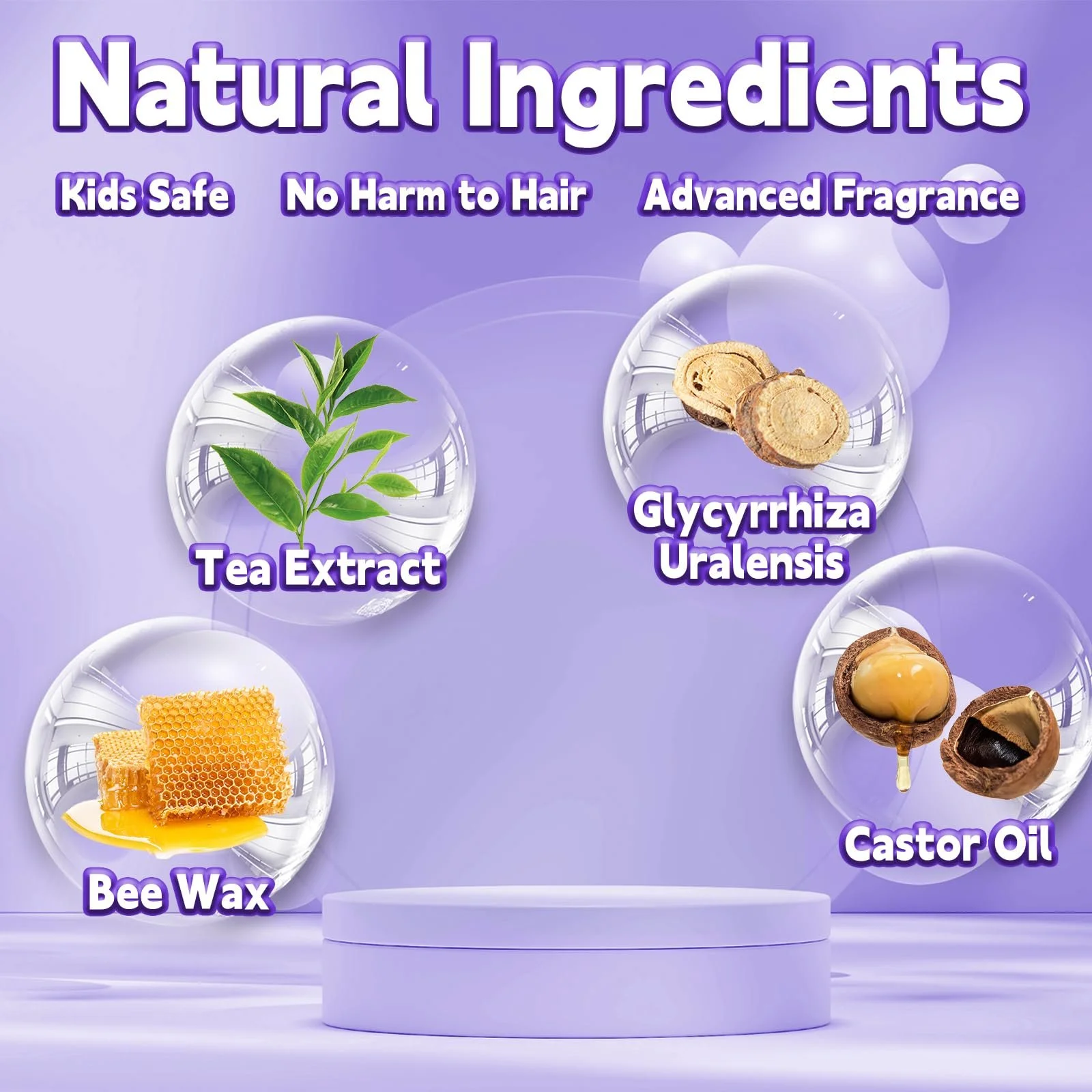 Тимчасова фарба для волосся HaiolorPro Фіолетовий, фото №3