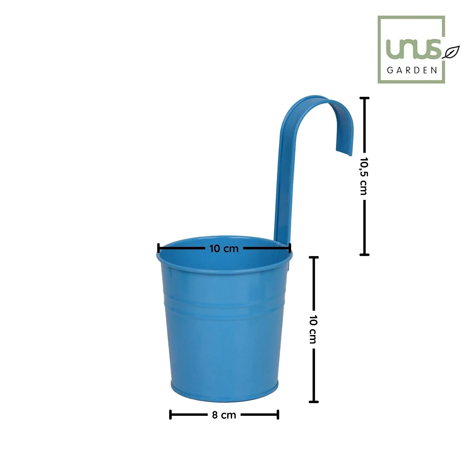 Підвісні квіткові горщики UNUS Набір 10 шт. Різнокольорові, фото №7 Підвісні квіткові горщики UNUS Набір 10 шт. Різнокольорові, фото №7