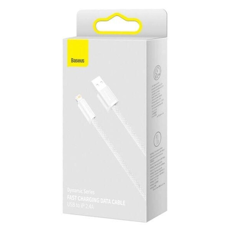 Дата кабель Baseus Dynamic Series USB to Lightning 2.4A 1m CALD000402, фото №3