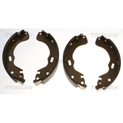 Комплект гальмівних колодок TRISCAN 8100 50616 для FORD MAZDA задня вісь, фото №2 Комплект гальмівних колодок TRISCAN 8100 50616 для FORD MAZDA задня вісь, фото №2