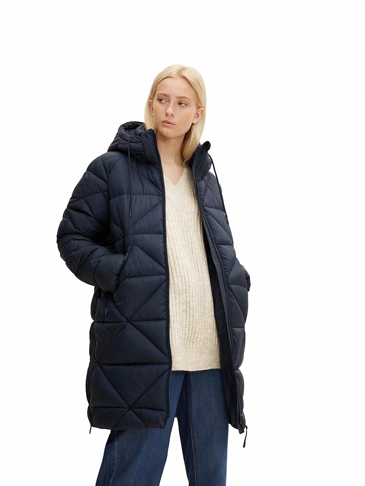 Пуховик TOM TAILOR Denim Жіночий Зимове з капюшоном, фото №3 Пуховик TOM TAILOR Denim Жіночий Зимове з капюшоном, фото №3