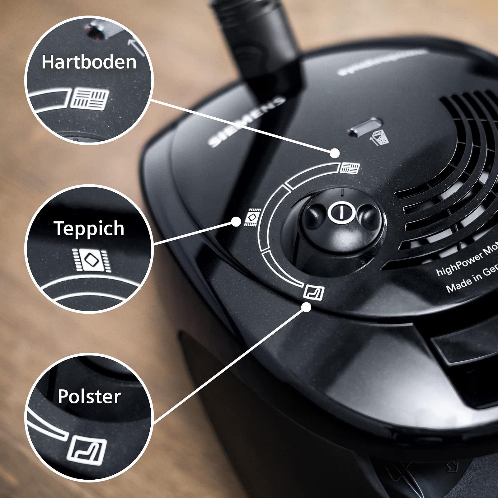 Пылесос Siemens Черный, фото №10 Пылесос Siemens Черный, фото №10