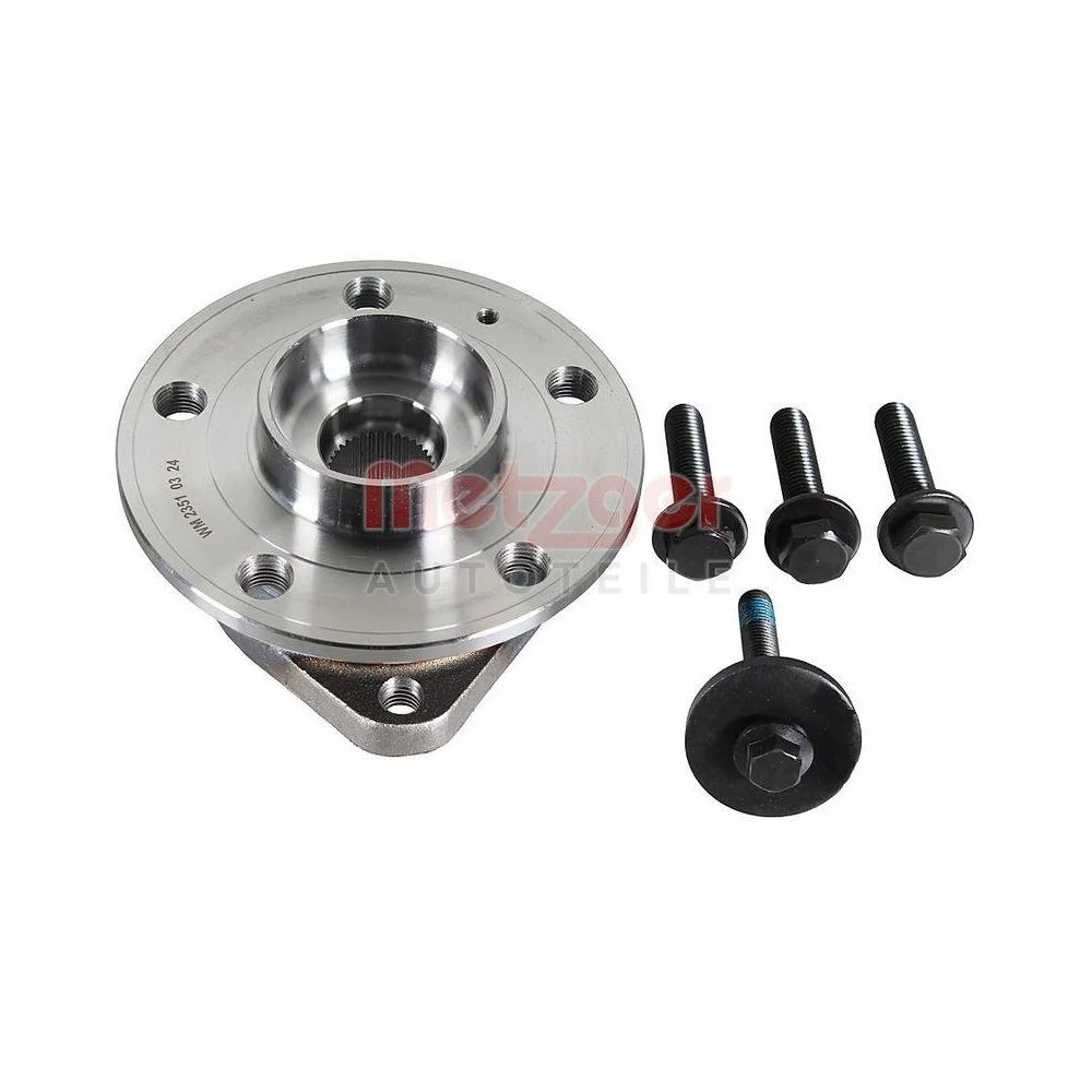 Комплект подшипника ступицы METZGER WM 2351 GREENPARTS для VOLVO, передний мост, фото №1