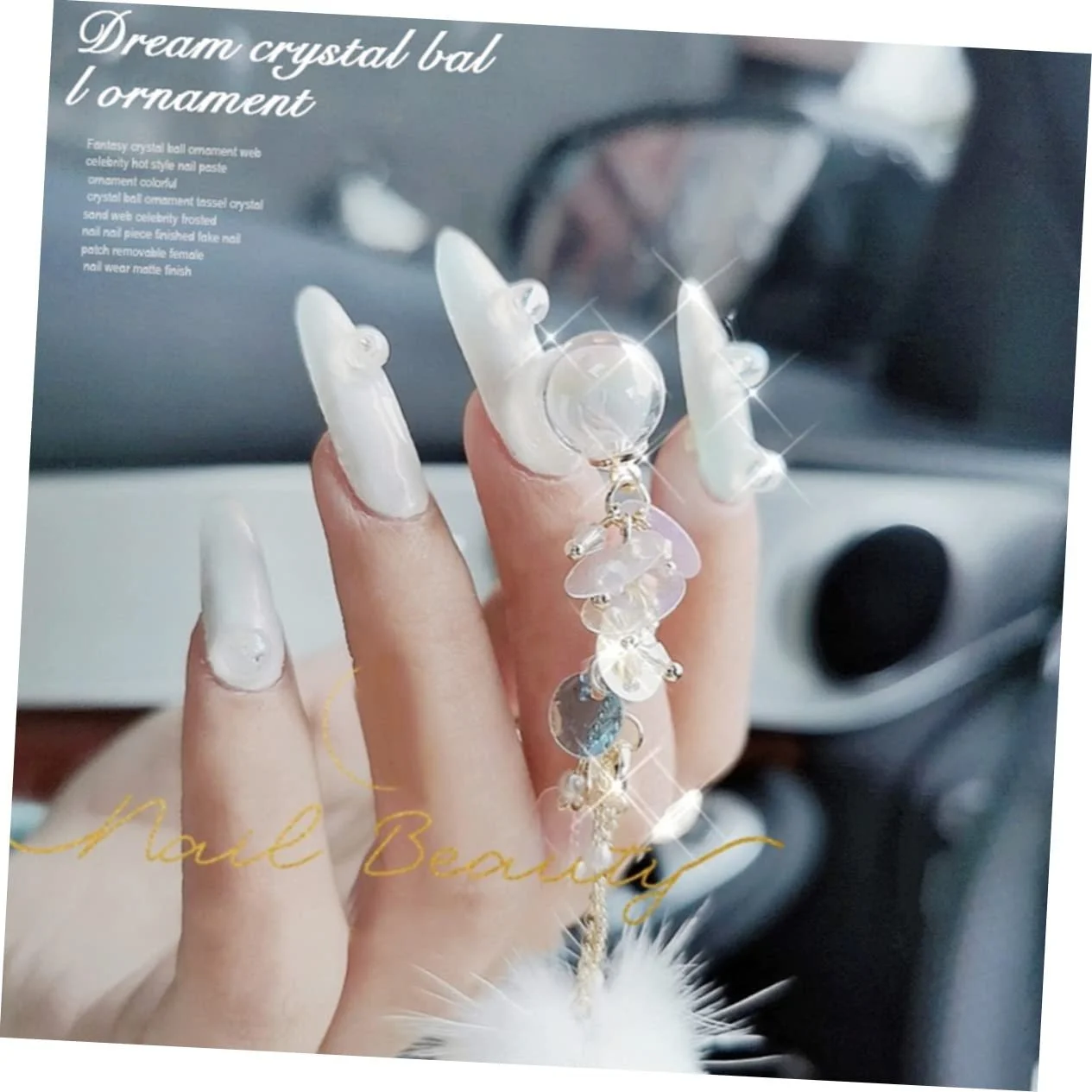 Прикраса для нігтів MAGICLULU Блискітки Форми Манікюр Кристал, фото №8 Прикраса для нігтів MAGICLULU Блискітки Форми Манікюр Кристал, фото №8