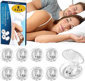 Кліпси проти хропіння 8 шт. Стопер проти хропіння Носовий розширювач - Фото 1