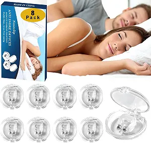 Кліпси проти хропіння 8 шт. Стопер проти хропіння Носовий розширювач - Фото 1