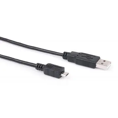 Дата кабель USB 2.0 AM to Micro 5P 1.0m Vinga (USBAMmicro01-1.0), фото №1