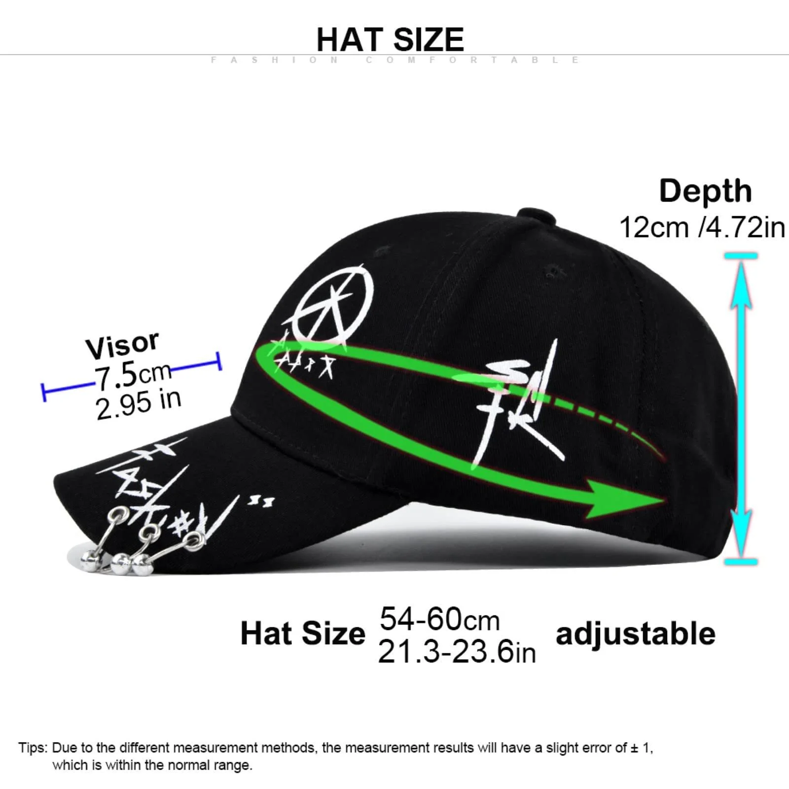 Бейсболка Classic Snapback Cap Retro Letters цветная унисекс One Size, фото №3